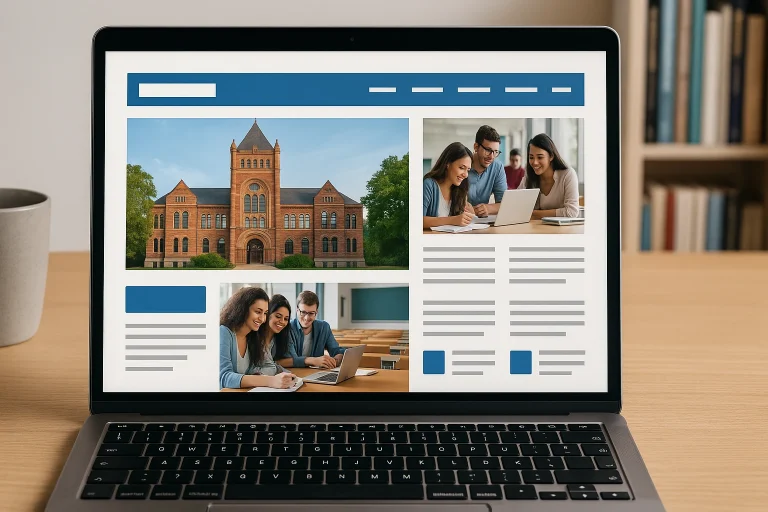 Landingpages für Hochschulen