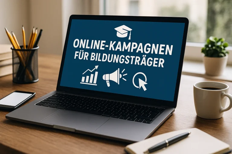 Online-Kampagnen für Bildungsträger