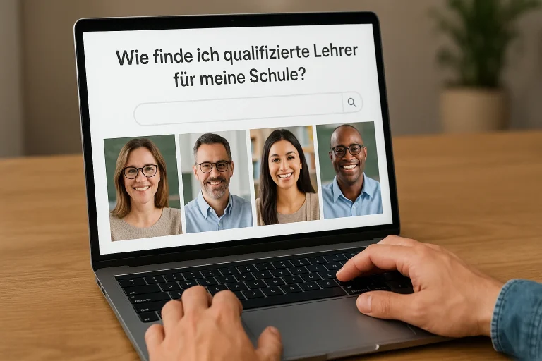 Wie finde ich qualifizierte Lehrer für meine Schule?