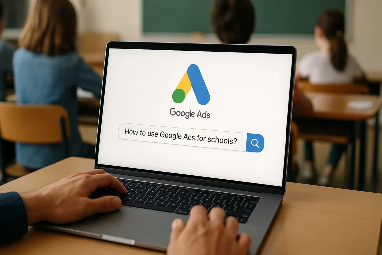Wie nutze ich Google Ads für Schulen?