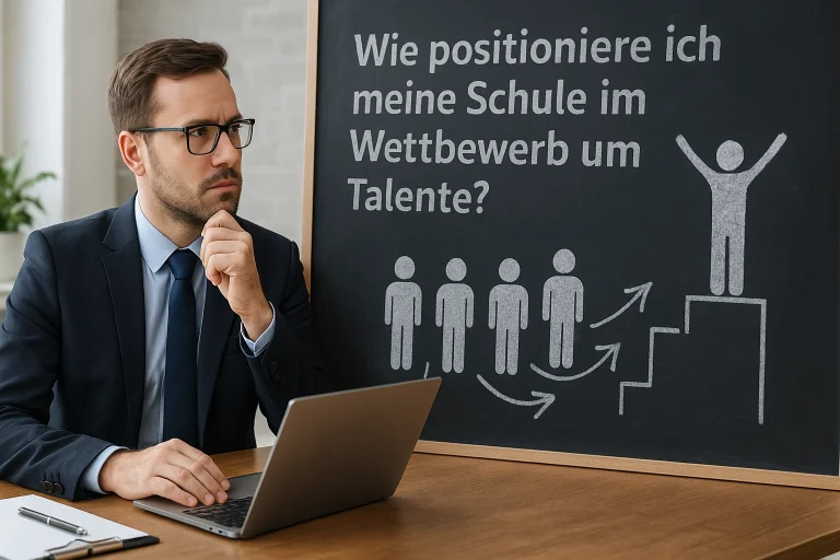 Wie positioniere ich meine Schule im Wettbewerb um Talente?