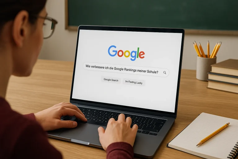 Wie verbessere ich die Google-Rankings meiner Schule?